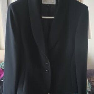 Women's Tahari Black Skirt Set -  Size 2P